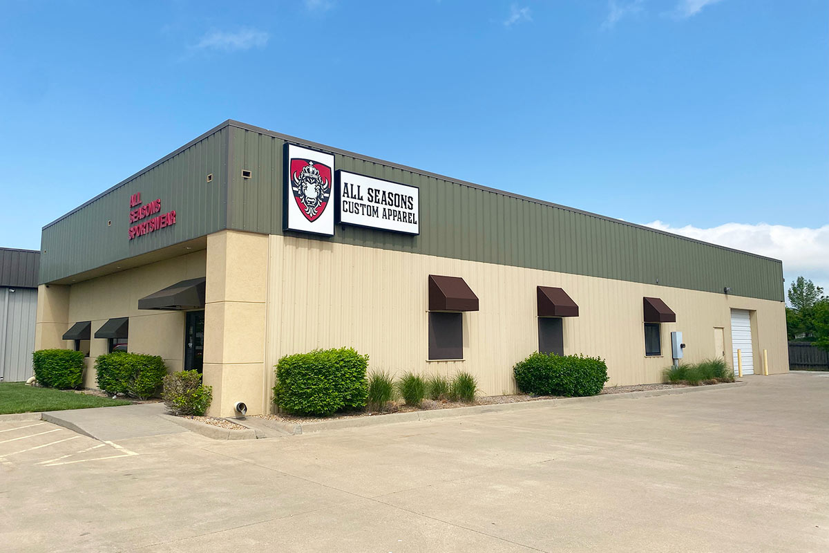 All Seasons Custom Apparel Shirt Printing & Embroidery Wichita KS