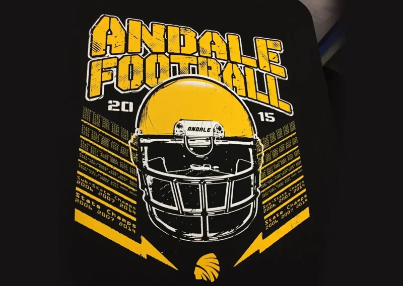 Screen Printing - Andale Football