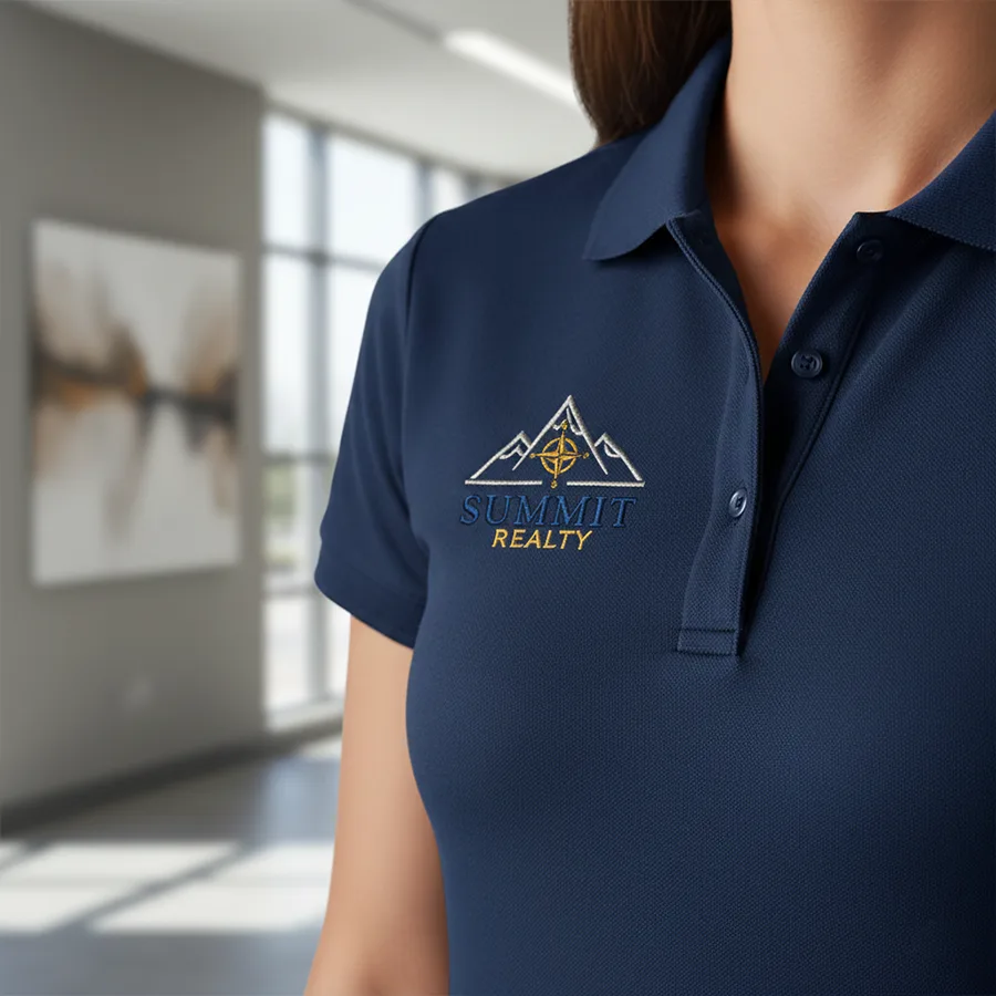 Company Logo On Polo
